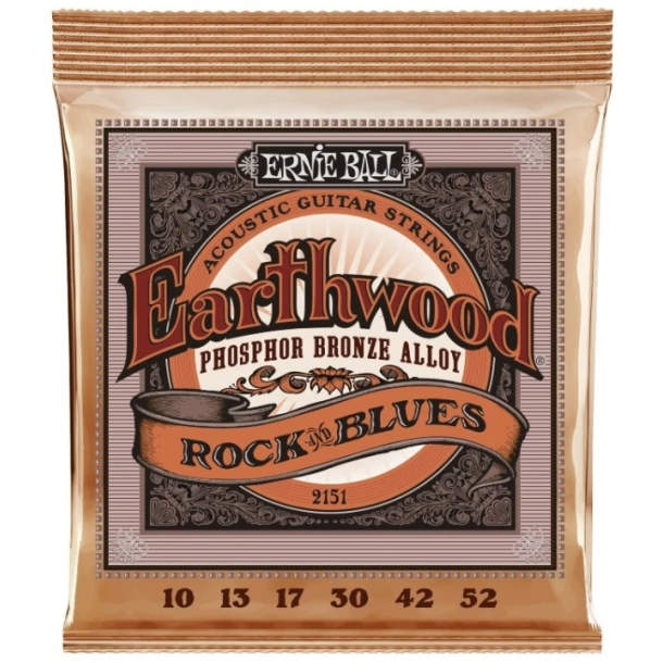 Ernie Ball 2151 Earthwoood Phosphor Bronze Rock &amp; Blues